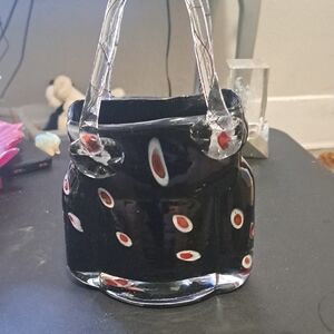 Decorative Blown Glass Puese